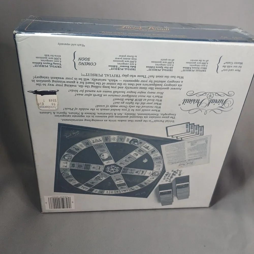 Parker Brothers trivial pursuit